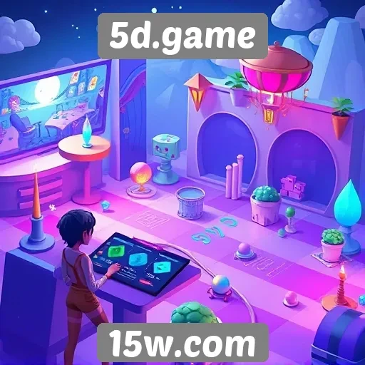 Características inovadoras do site 5d.game