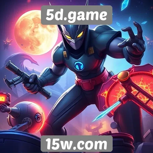 Principais jogos disponíveis na plataforma 5d.game